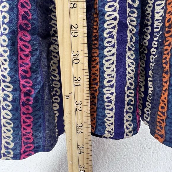 Anthropologie Maeve The Somerset purple women Blue mini 3/4 Dress size 6‎ - Picture 4 of 13